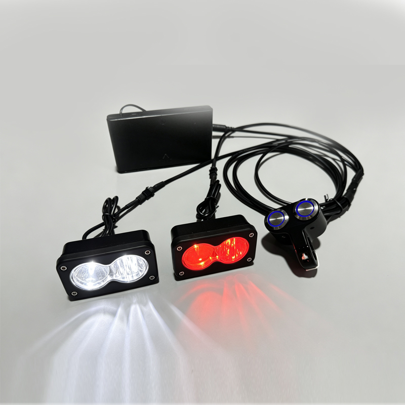 Bike Light Front Rear - Zestaw przednich i tylnych świateł LED