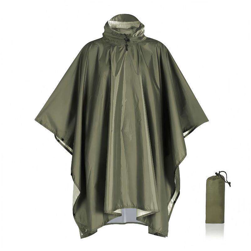 Cycling Rain Jacket Commute - 1 szt. Płaszcz przeciwdeszczowy podróżny, wodoodporny