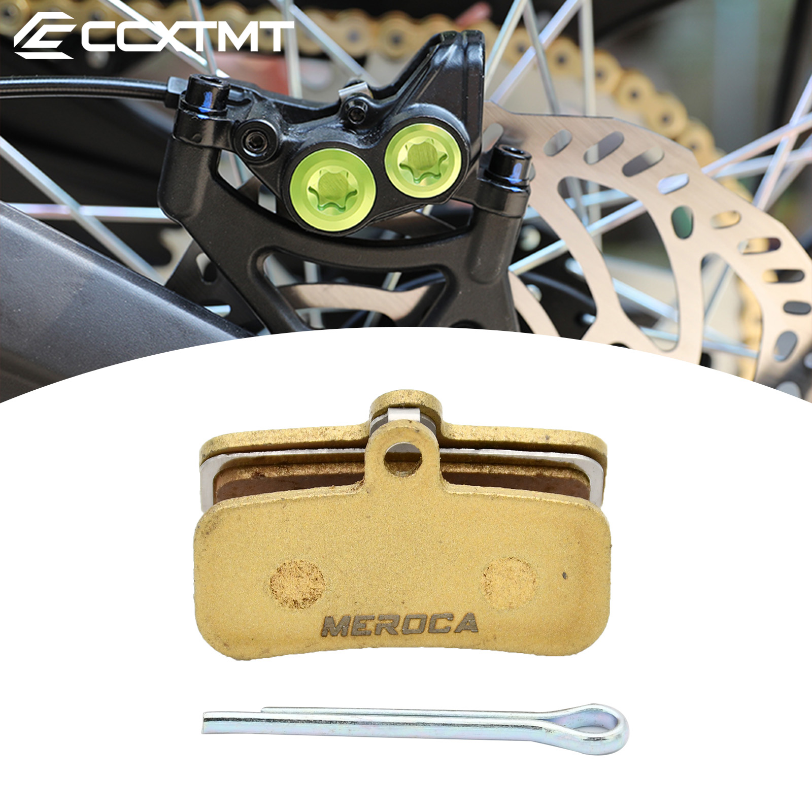 Bike Light Front Rear - Motocyklowe przednie i tylne ciche klocki