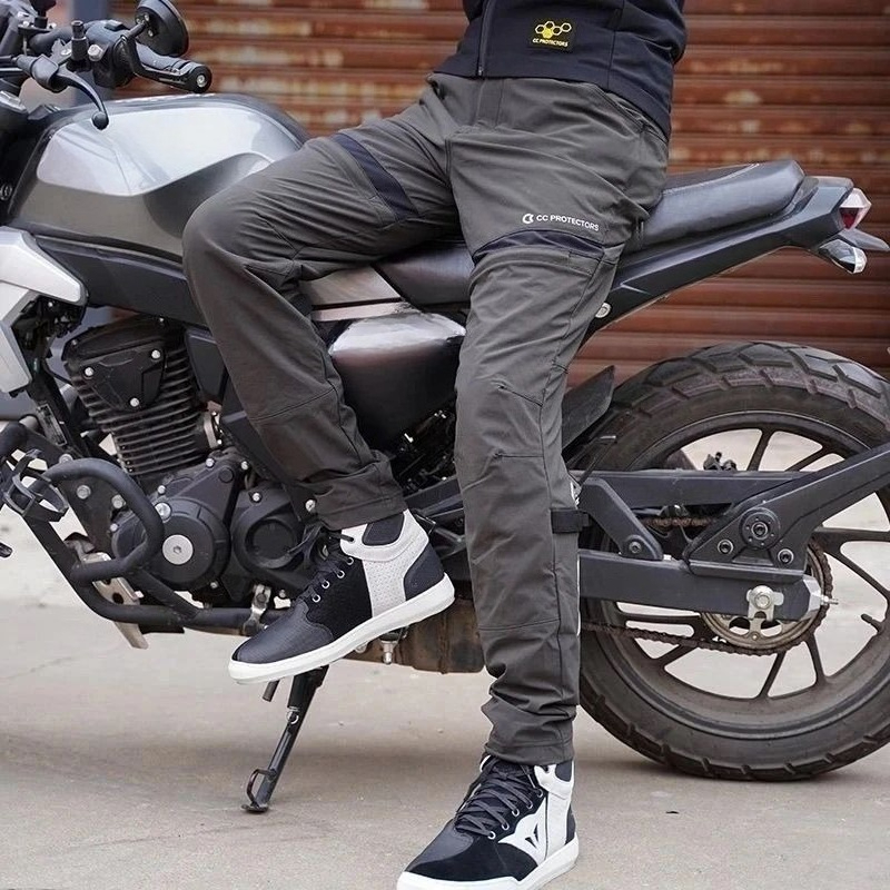 Cycling Commute Pants - Spodnie motocyklowe Airflow na lato, oddychające,