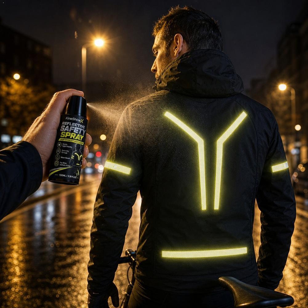 Cycling Commute Gear - Spray odblaskowy o wysokiej widoczności do