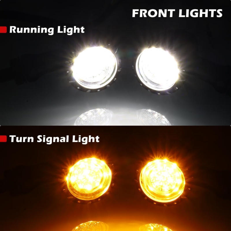 Motocyklowe kierunkowskazy LED – Bike Light Front Rear recenzja i cena