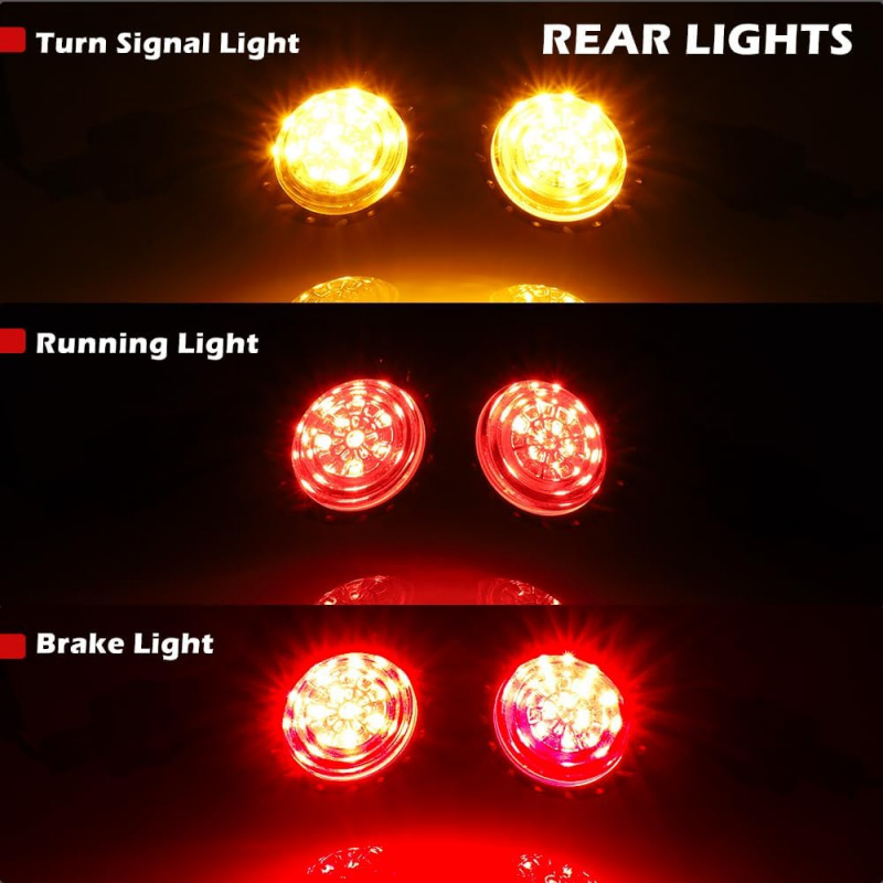 Motocyklowe kierunkowskazy LED – Bike Light Front Rear recenzja i cena