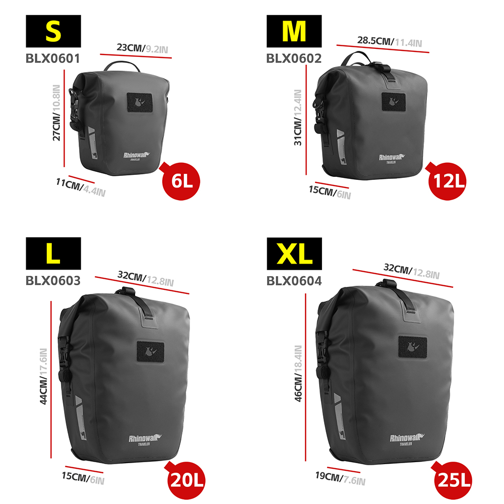 Torba rowerowa Rhinowalk, szyb – Cycling Commuter Backpack Waterproof recenzja i cena