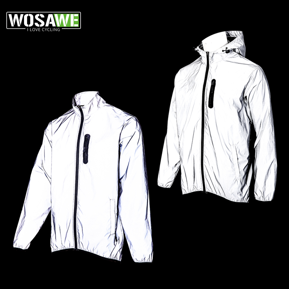 WOSAWE męska w pełni odblaskow – Cycling Rain Jacket Commute recenzja i cena