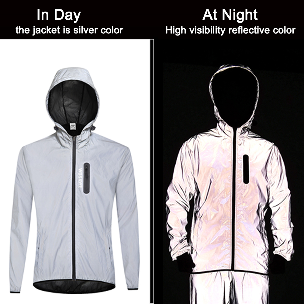 WOSAWE męska w pełni odblaskow – Cycling Rain Jacket Commute recenzja i cena