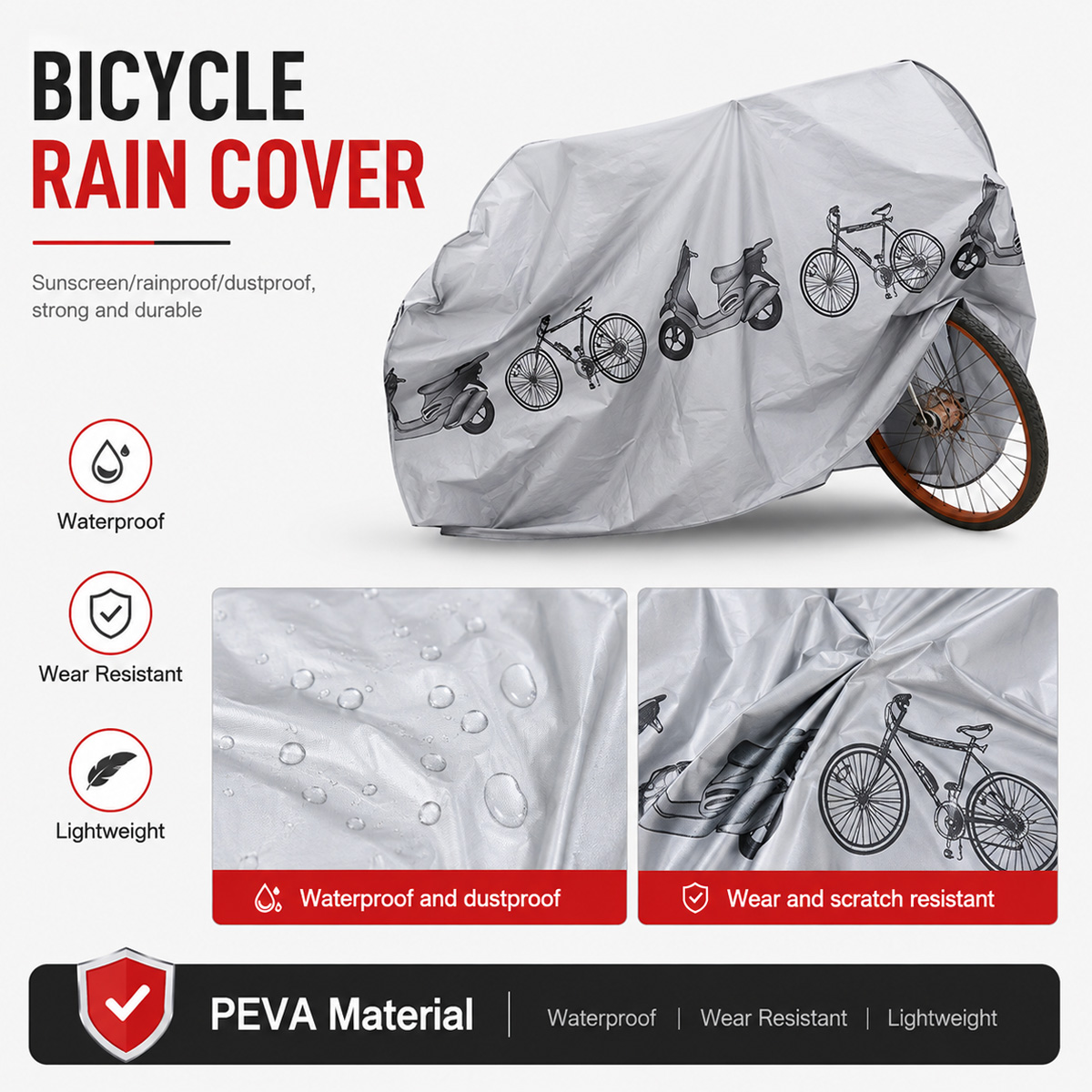 Uniwersalny pokrowiec na rower – Cycling Commuter Backpack Waterproof recenzja i cena