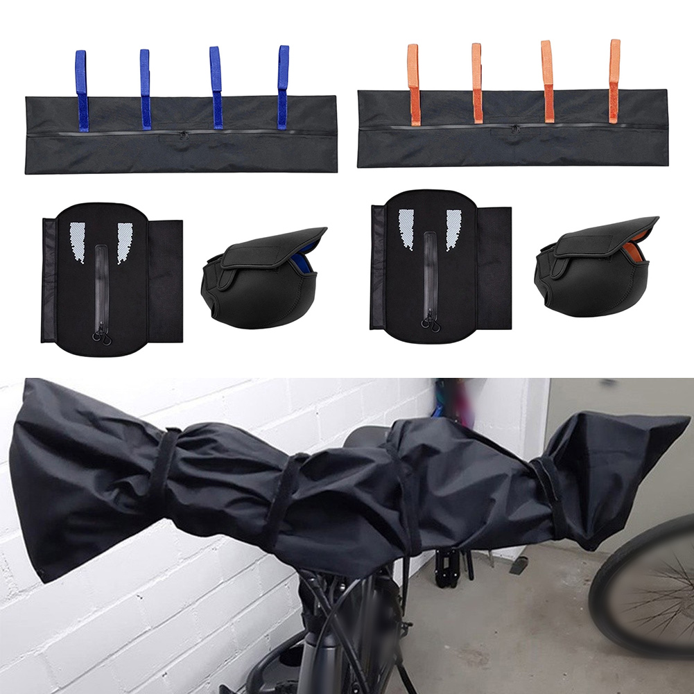 Odblaskowy zestaw pokrowców na – Waterproof Cycling Commute recenzja i cena